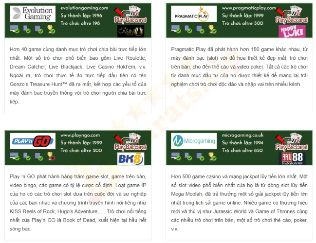 Các Nhà Cung Cấp Game Live Casino Uy Tín Nhất Top 10+ Sân Chơi Baccarat Uy Tín Nhất 2025 Cho Game Thủ Các Nhà Cung Cấp Game Live Casino Uy Tín Nhất